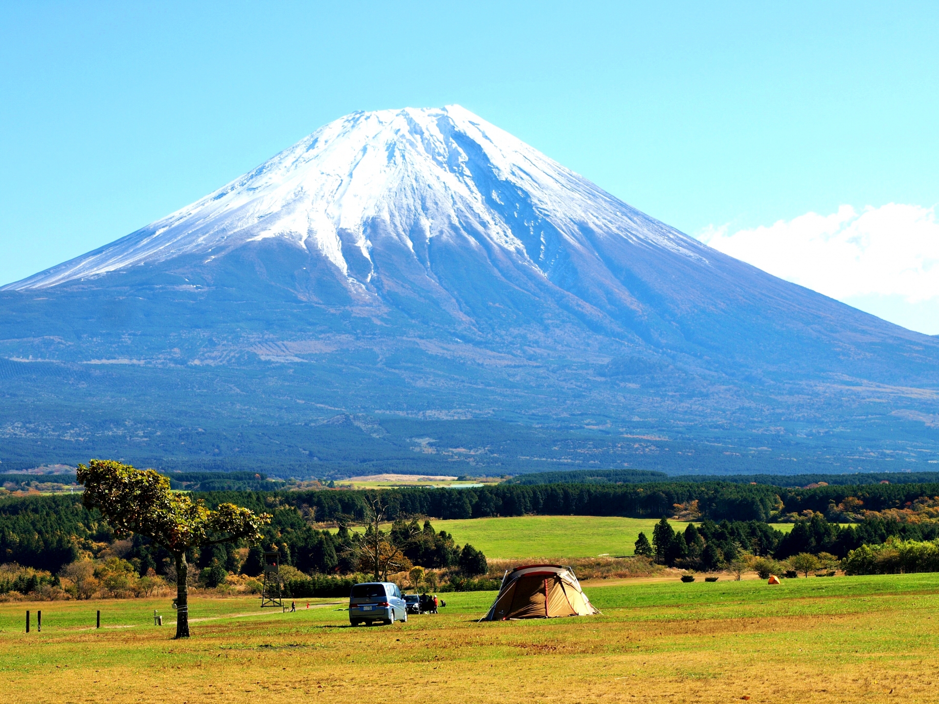 絶景富士山が見える 朝霧高原のおすすめキャンプ場３選 しろくま Week End
