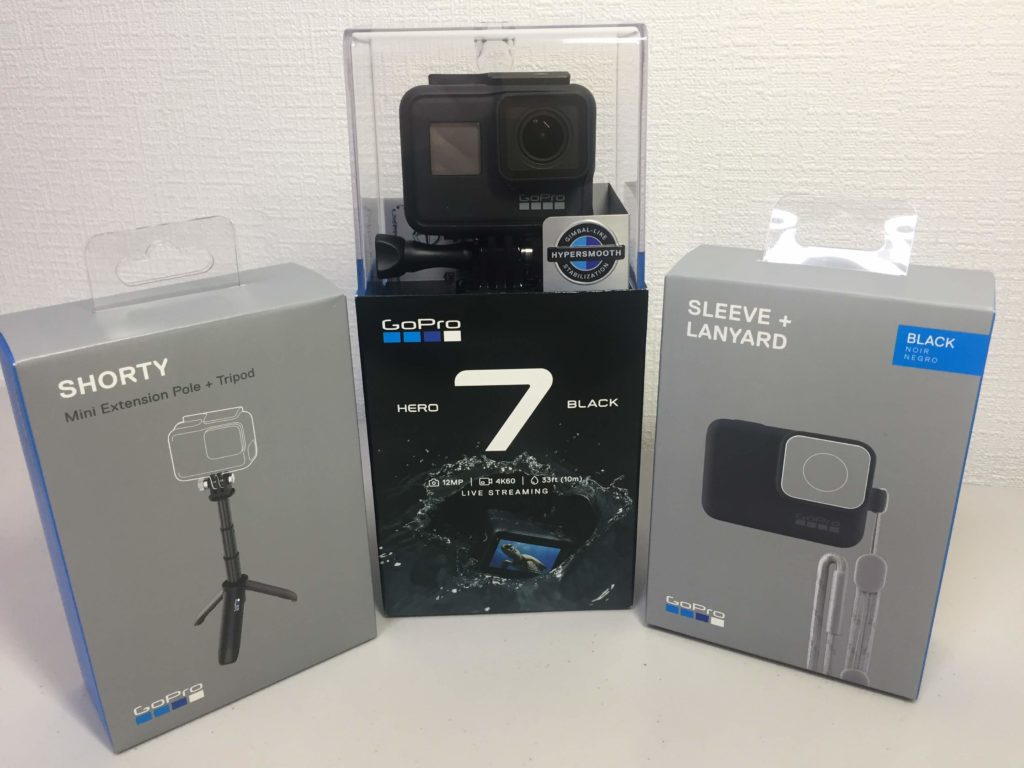 GoPro HERO7のおすすめ初期設定｜開封後すぐに撮影するために